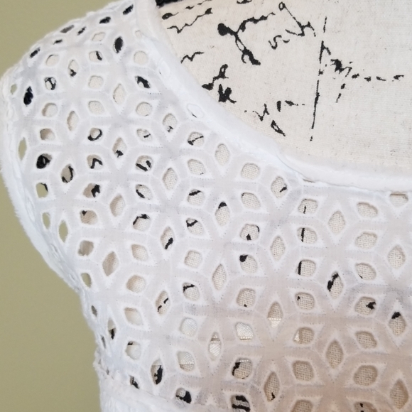 BCBG ELVITA DRESS WHITE SIZE 4 - Picture 4 of 8